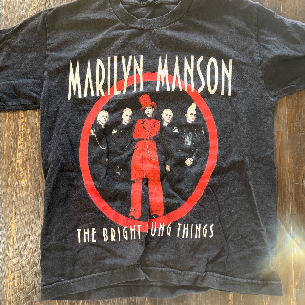 Marilyn Manson 'The Bright Young Things' Black Band Tee